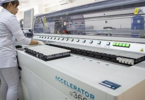 Tăng cường năng lực xét nghiệm tự động tại Bệnh viện 108